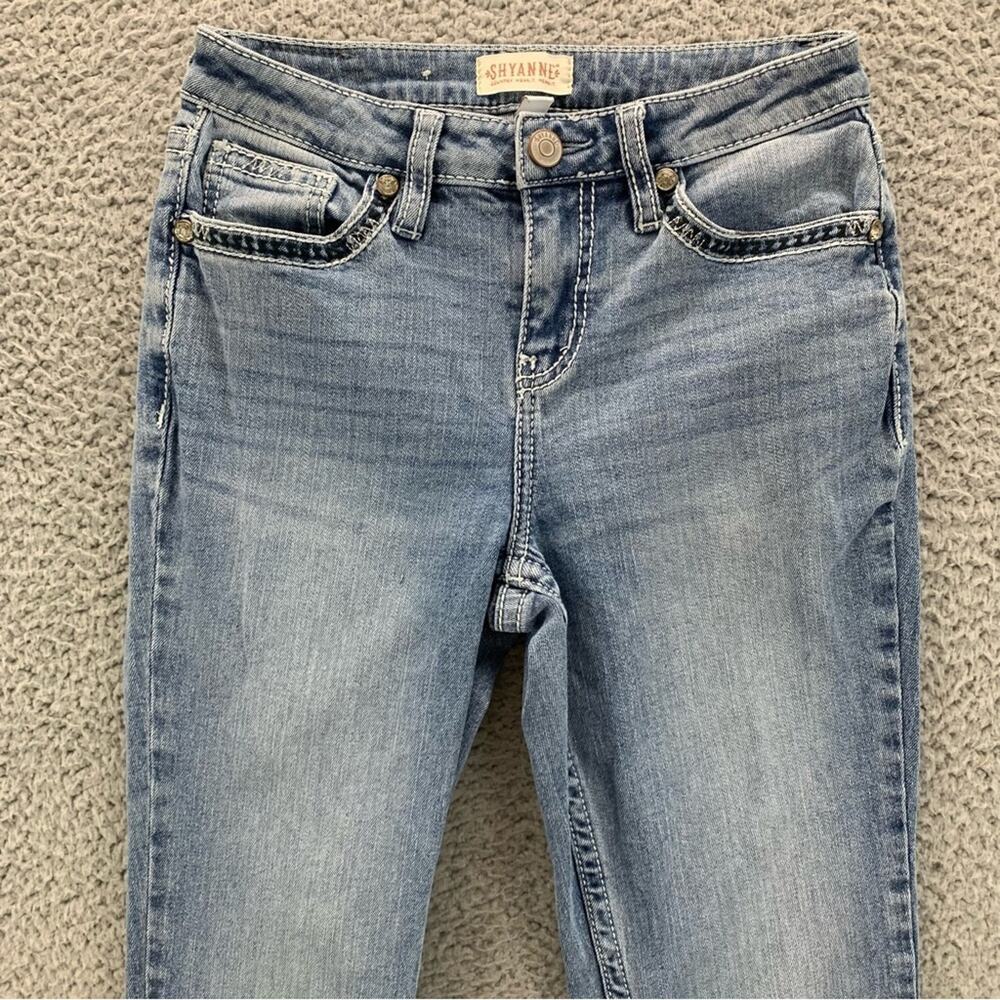 Shyanne Light Blue Flare Jeans - Picture 2 of 15